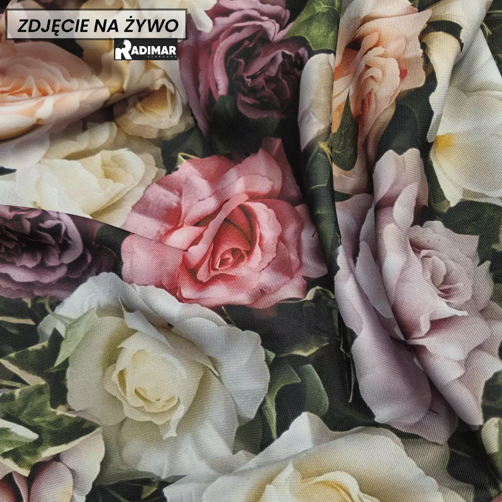 zasłona kwiatowy wodospad